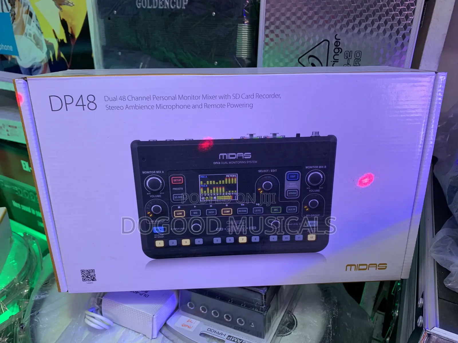 Behringer (Midas)Dp-48 Dual 48channel Personal Monitor Mixer