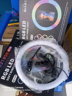 12" RGB Led Soft Ring Light Mj30