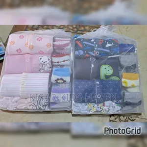 Baby Sleep Suits (3pcs) With Socks (4pcs) ,Wash Cloth 3pcs
