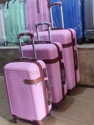 Plastic 3-Set Luggage(Quality Durable)