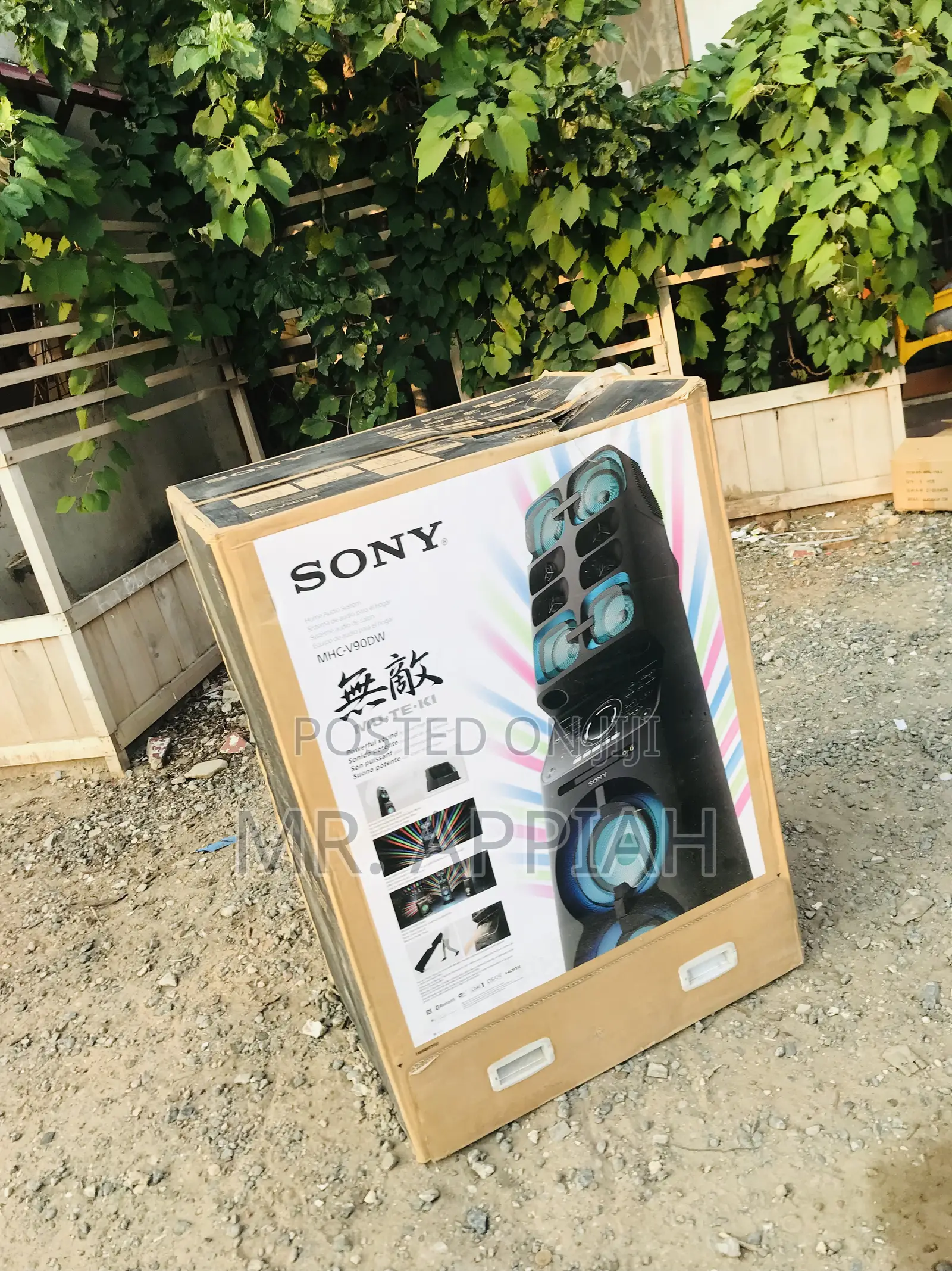 Uniquely Designed Sony MHC-V90D W Bluetooth Audio Systems
