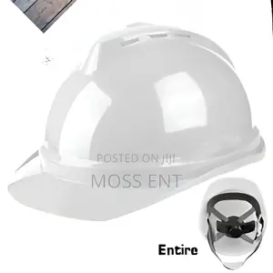 Safety Helmet - White - Ind - Hsh202