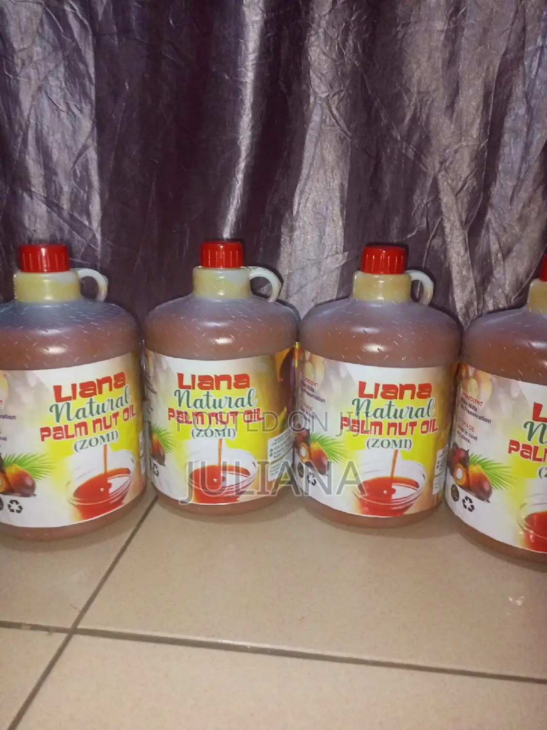 Liana Natural Palm Nut Oil (Zomi)