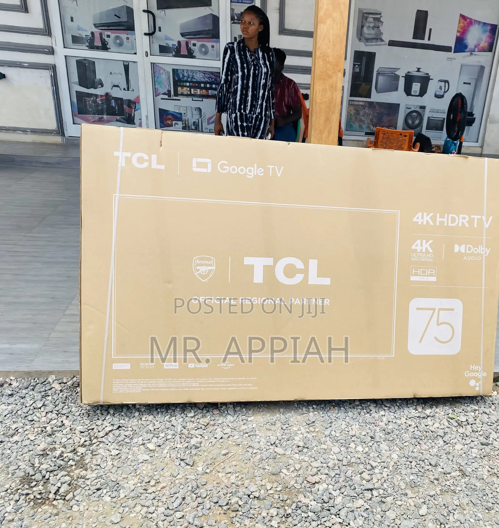 Check Out Quality TCL 75p635 75” HDR Smart Television