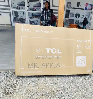 Check Out Quality TCL 75p635 75” HDR Smart Television