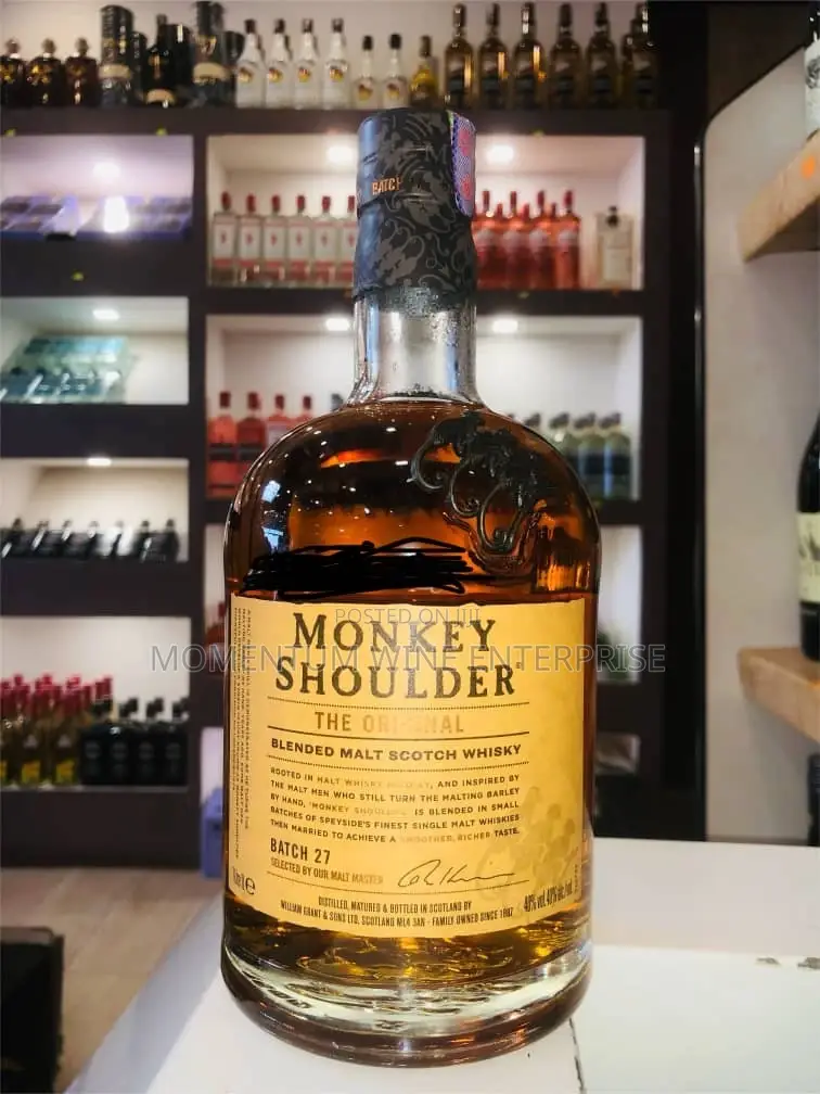 Monkey Shoulder Blended Malt Scotch Whisky, 70cl