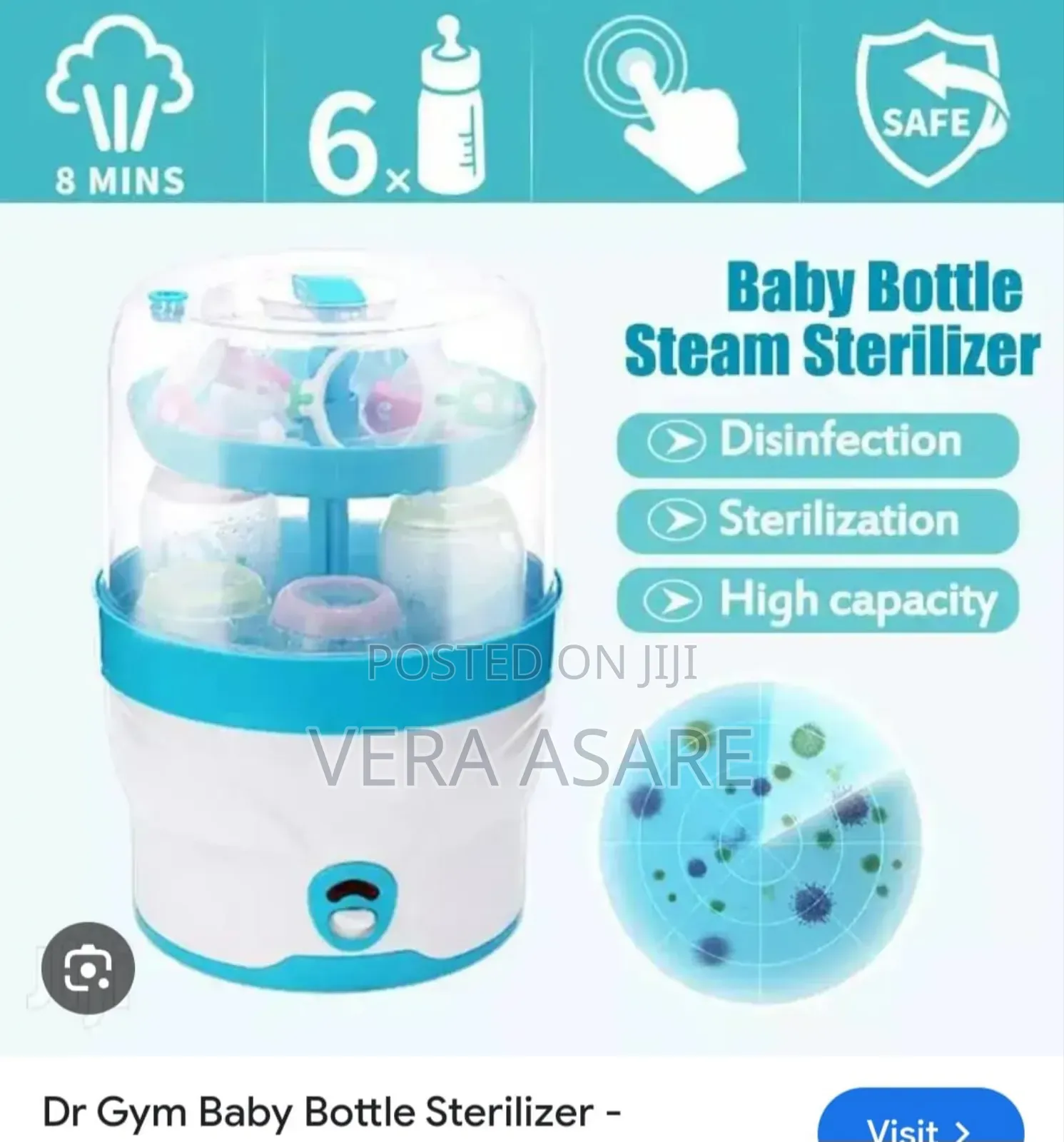 Disinfector for Baby Feeding Bottles