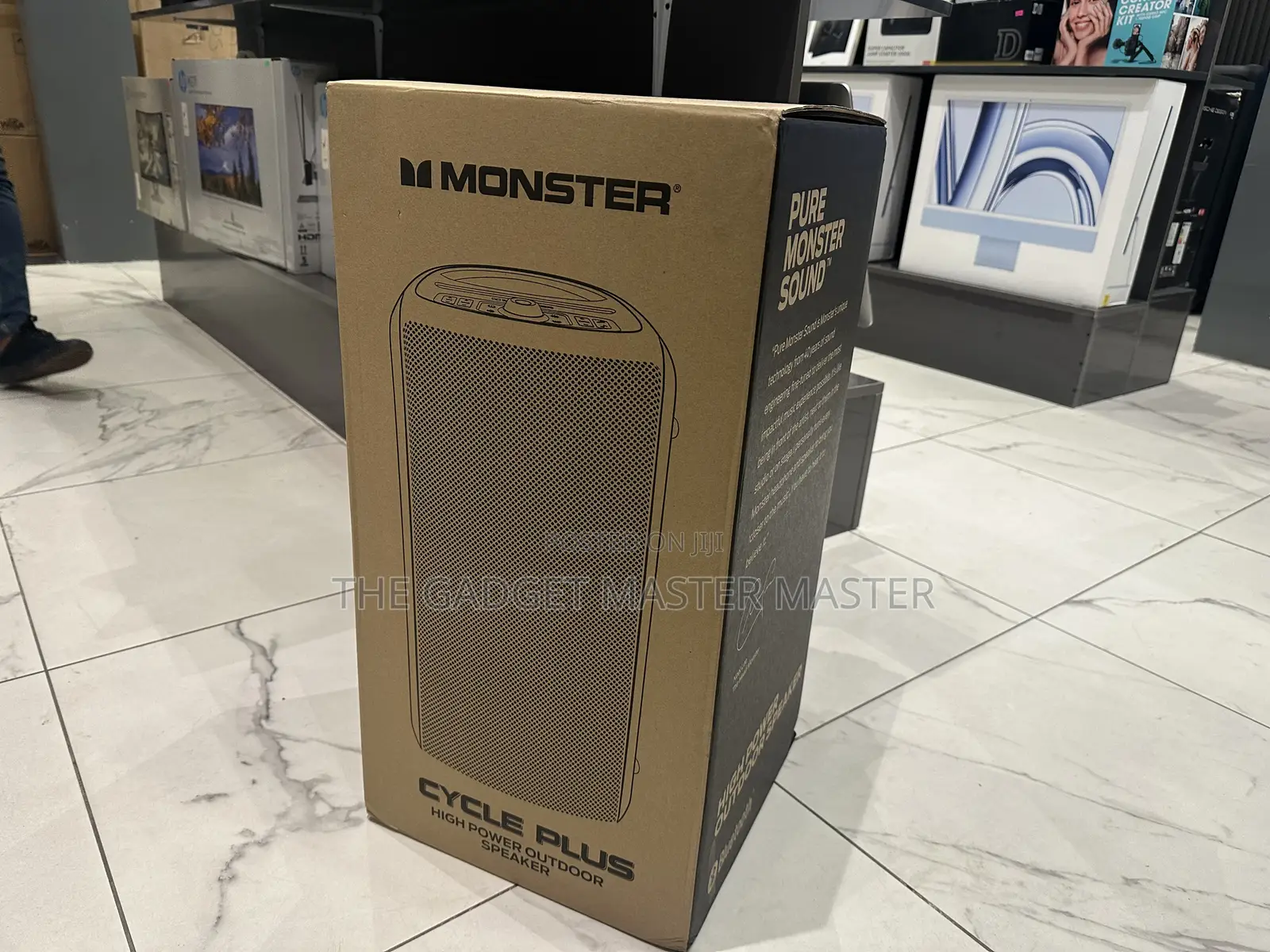 Monster Cycle Plus Bluetooth Party Speaker With Two Mics