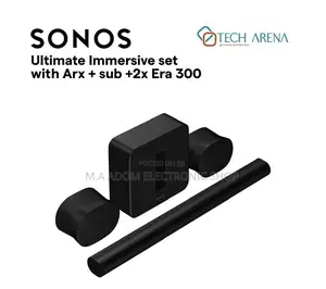 Sonos Ultimate Immersive Set With Arx + Sub +2x Era 300