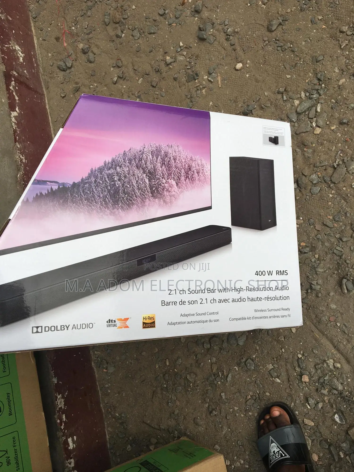 LG 2.1 400watts Channel High Resolution Audio Sound Bar