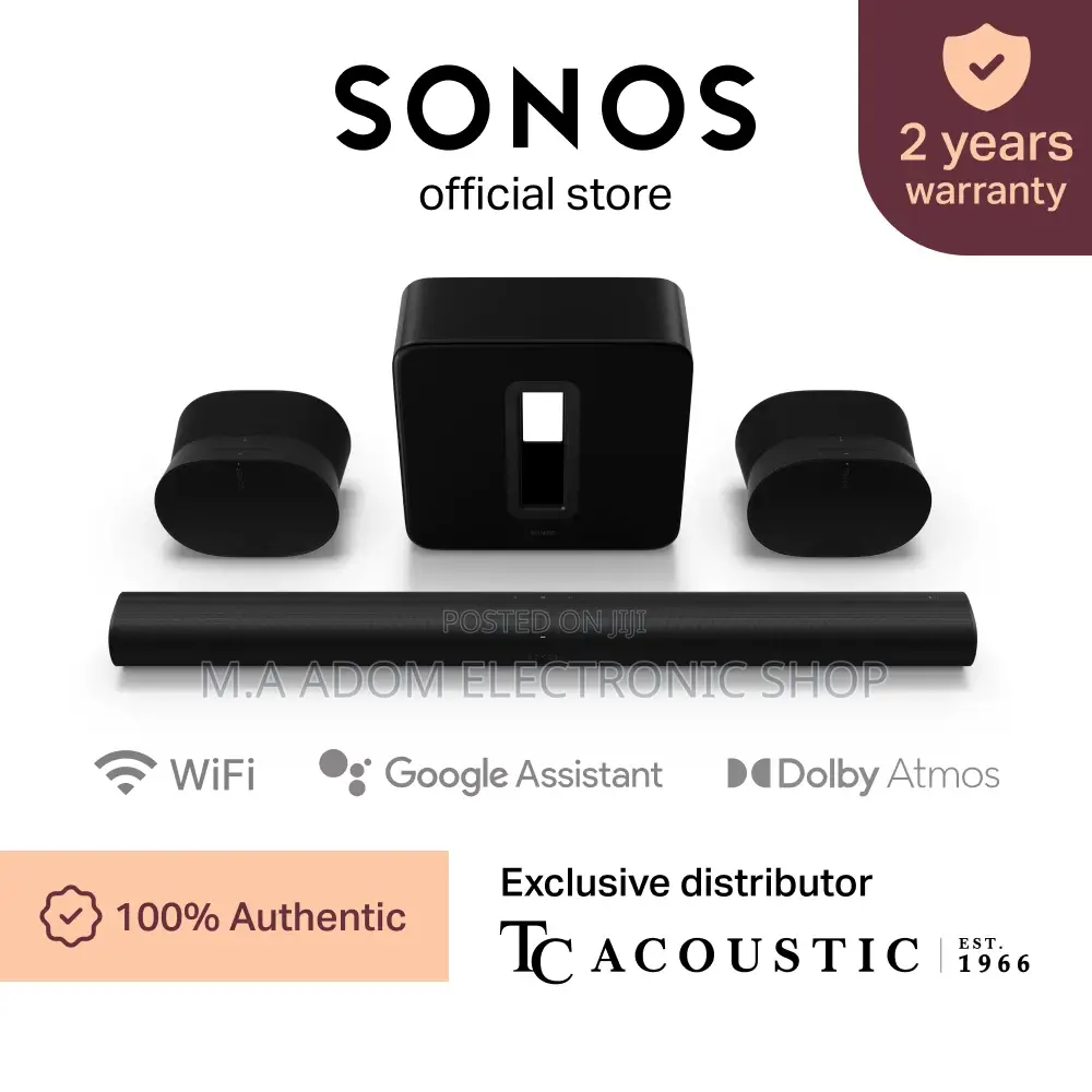 Sonos Arc + Sub + 2x Era 300 (Ultimate Immersive Set