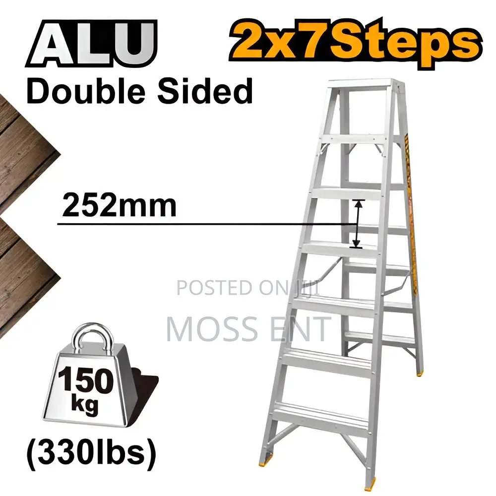 Double Side Ladder 2x7 Steps - Hlad01071