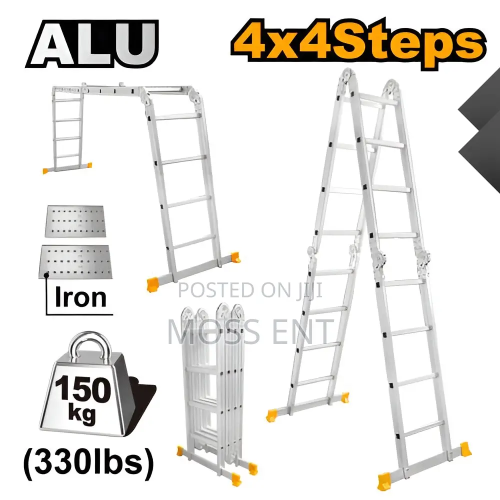 Multi-Purpose Aluminum Ladder 4x4 - Hlad04441