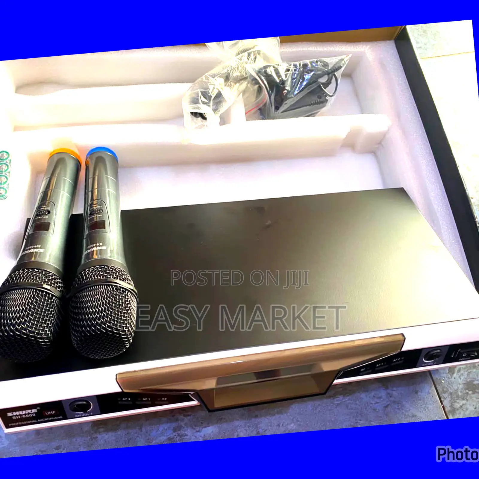 Original Shure Cordless Fm Mics