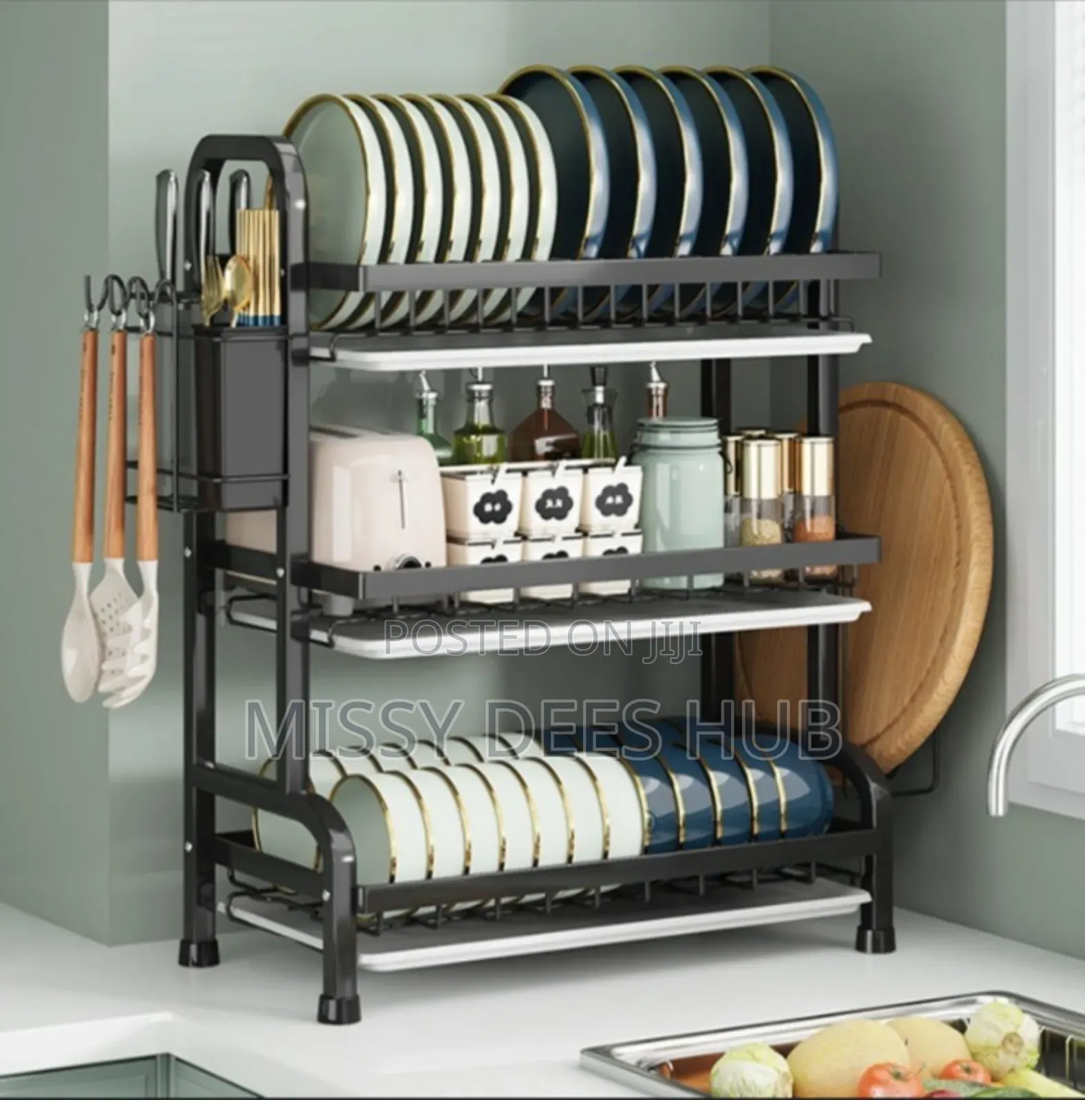 3 Tier Dish Drying Rack