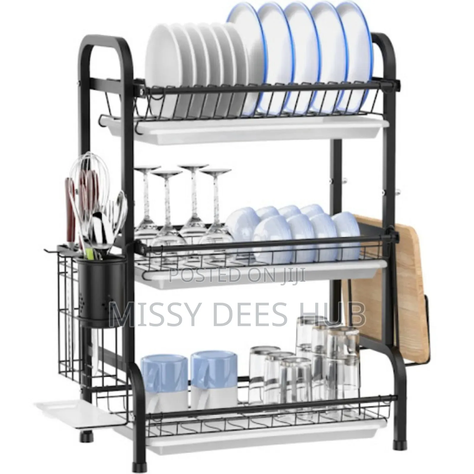 3 Tier Dish Drying Rack