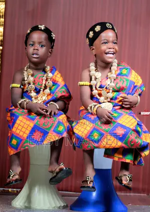 Traditional Kente Gold Beads Shoot and Styling