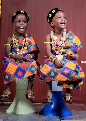 Traditional Kente Gold Beads Shoot and Styling