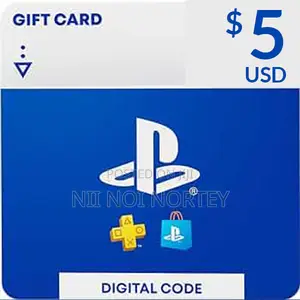 $5 Playstation Gift Card