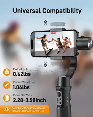 Gimbal for Smart Phones Action Camera
