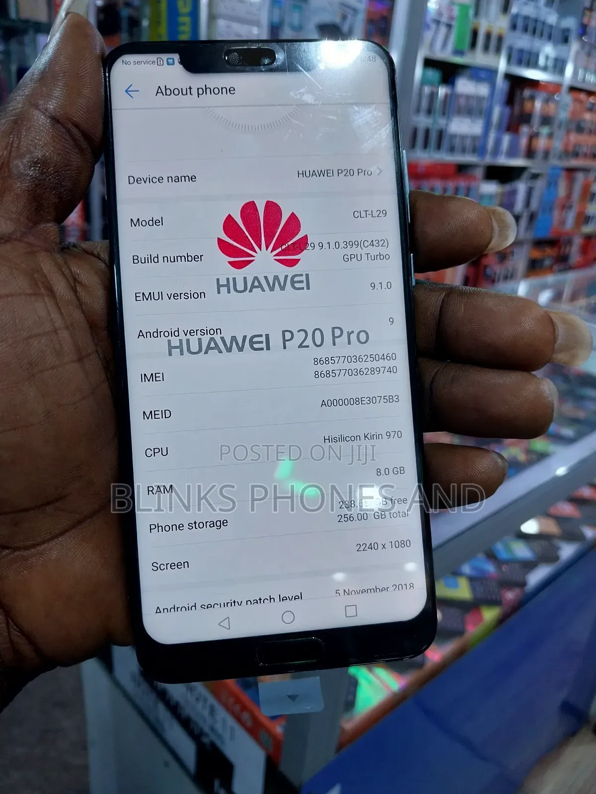 Huawei P20 Pro 128 GB Black