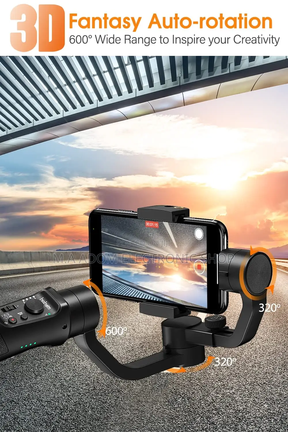 Original Isteady Smart Phone Gimbal For Smooth Video Making