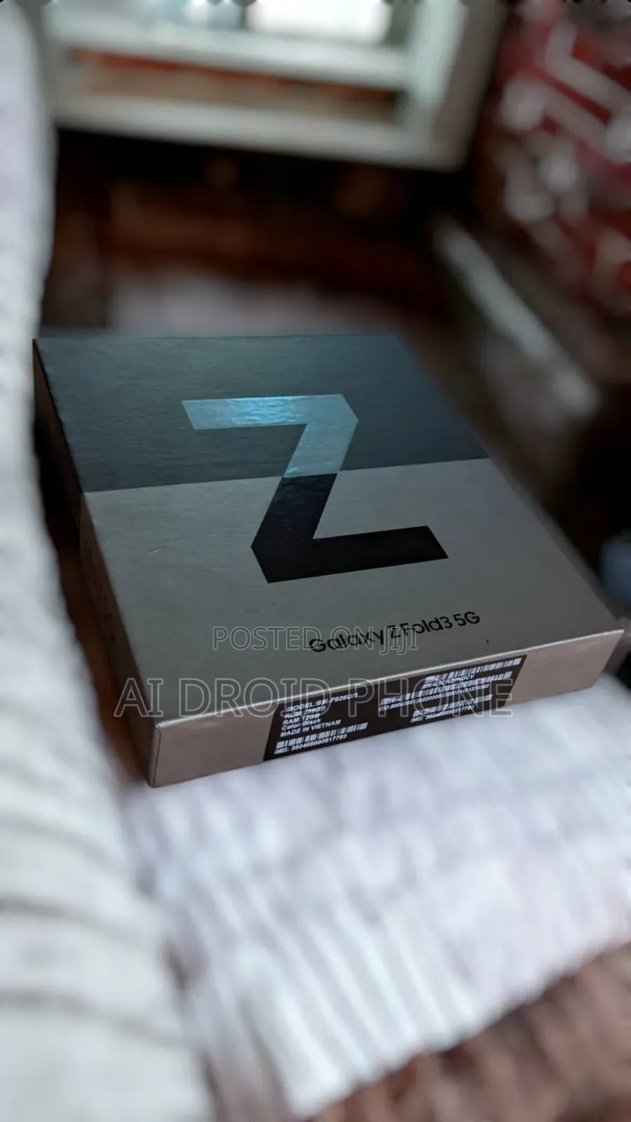 New Samsung Galaxy Z Fold 3 256 GB Black