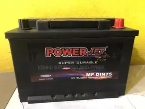 15 Plates Powerjet Battery - 75ah 12V - Free Delivery