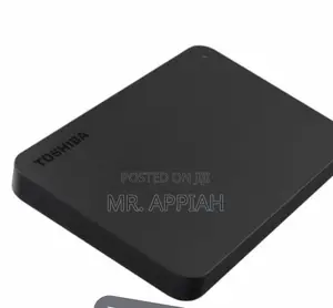 Durable and Affordable Toshiba External Drive 1TB.