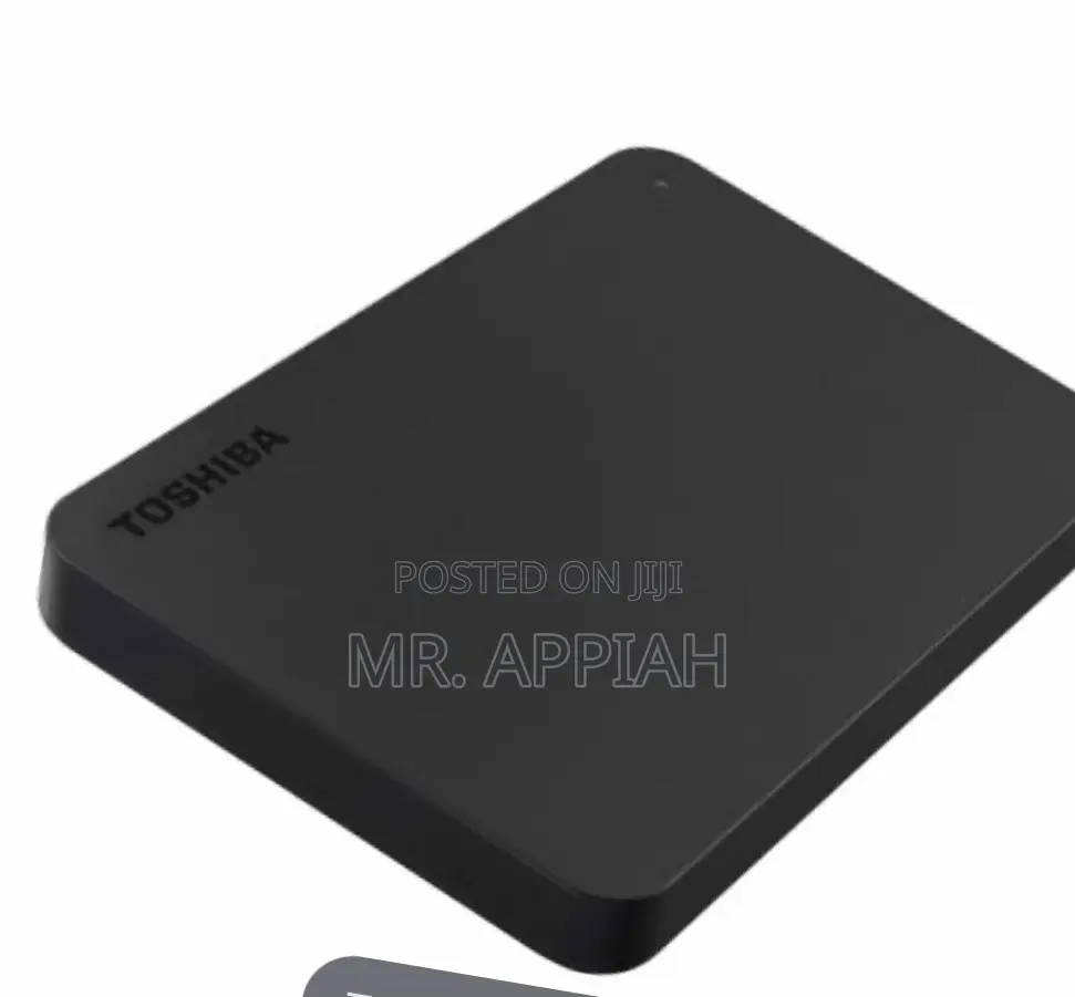 Durable and Affordable Toshiba External Drive 1TB.