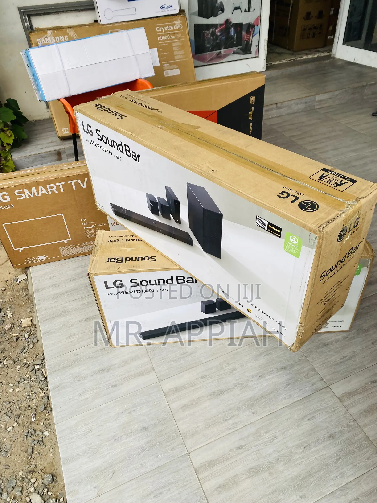 Authentic Lg Sp7r Bluetooth Sound Bar System(Black)