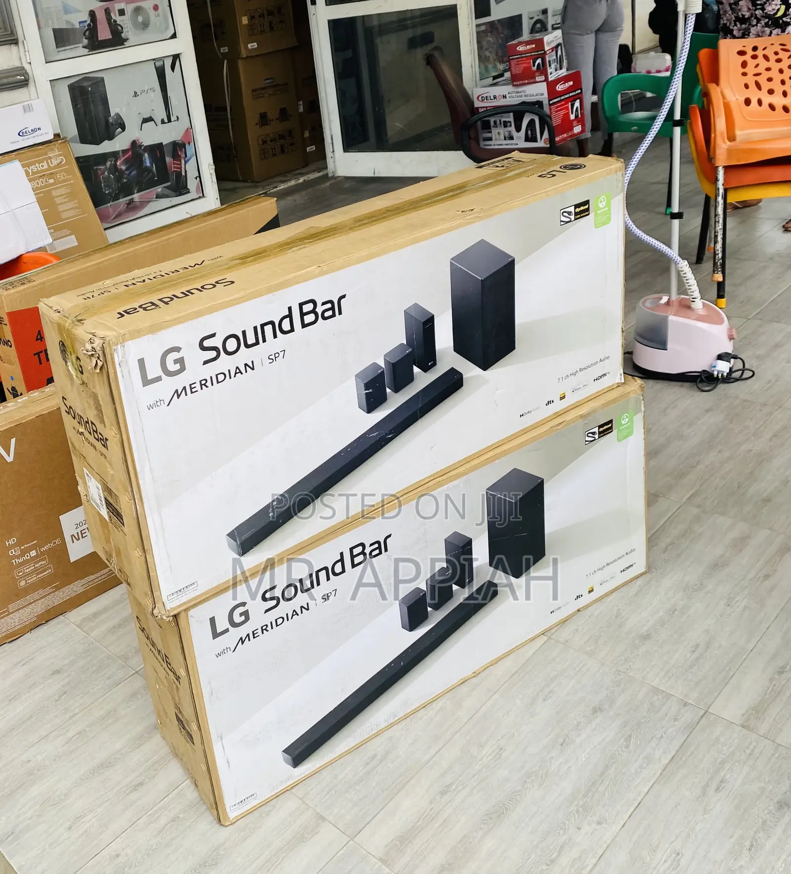 Energy Saving Lg Sp7r 7.1ch Bluetooth Sound Bar(Black).