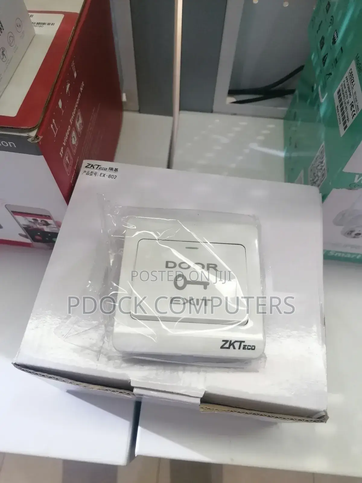 Zkteco 280kg Electromagnetic Door Lock (2802) Complete Set