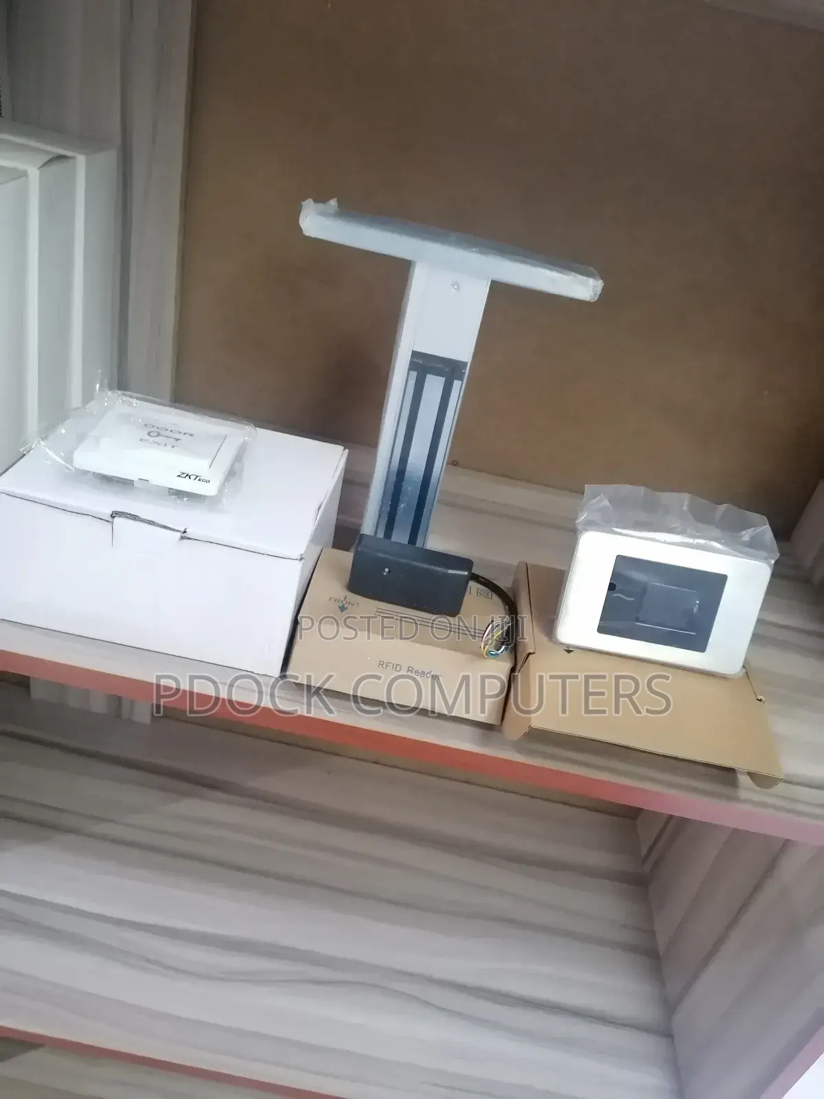 Zkteco 280kg Electromagnetic Door Lock (2802) Complete Set