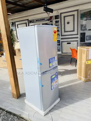 Extremely Chilling Nascod2-20fl 2 Door Electric Fridge.