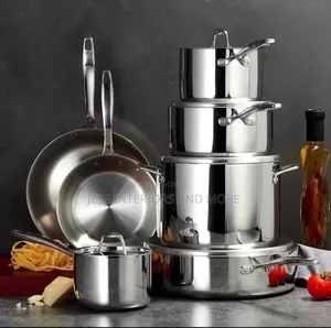 Tramontina 12piece Tri-ply Clad Stainless Steel Cookware Set