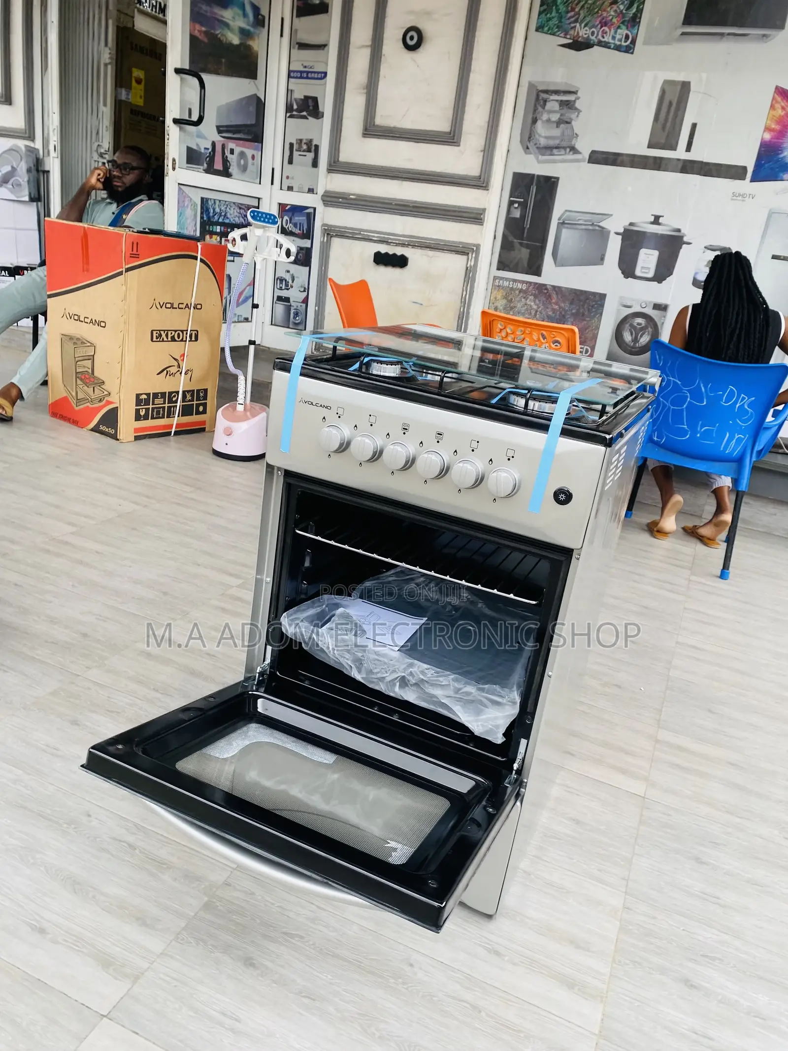Sleek Design Volcano 50x50 4 Gas Burner(Classic).
