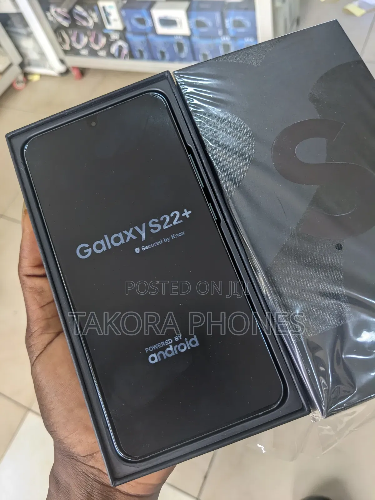 New Samsung Galaxy S22+ 5G 128 GB Black