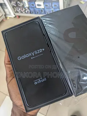 New Samsung Galaxy S22+ 5G 128 GB Black