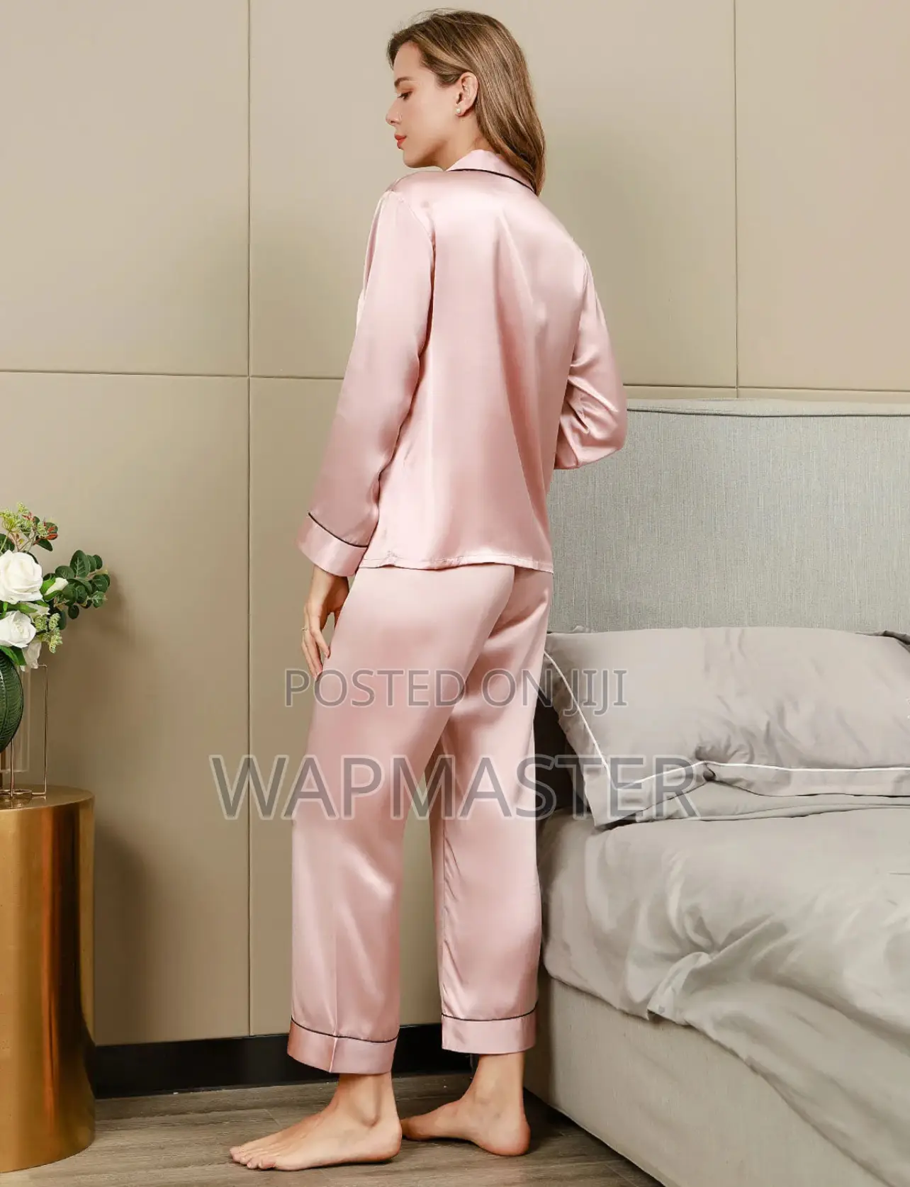 2pcs SILK Pyjamas 100% Pure Quality SILK Long Sleeves