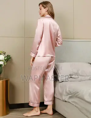 2pcs SILK Pyjamas 100% Pure Quality SILK Long Sleeves