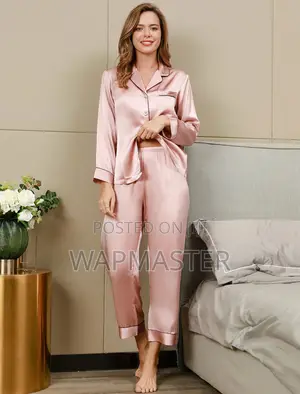 2pcs SILK Pyjamas 100% Pure Quality SILK Long Sleeves