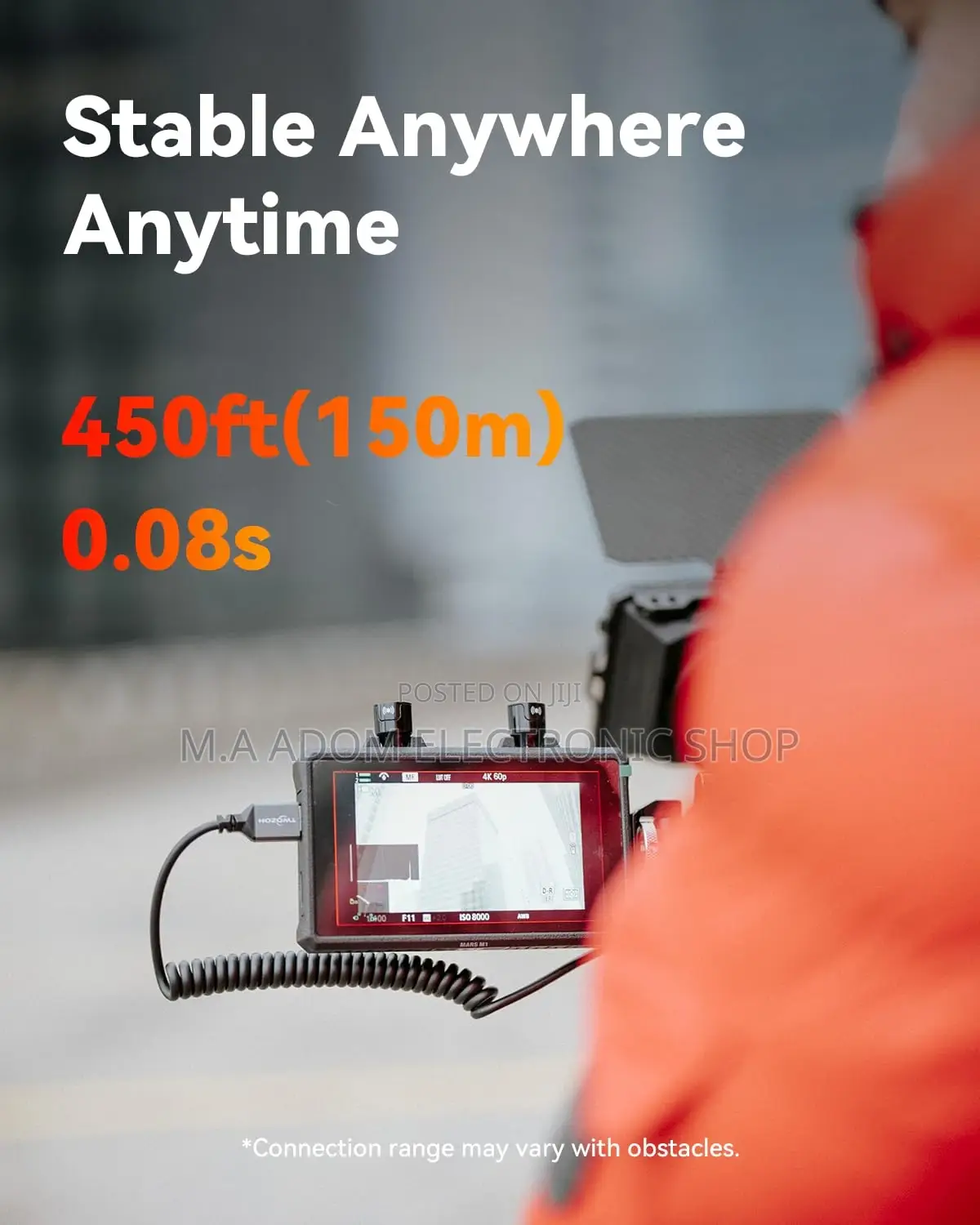 Mars M1 Enhanced Wireless Monitoring Transmissions