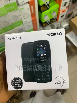 New Nokia 105 Black