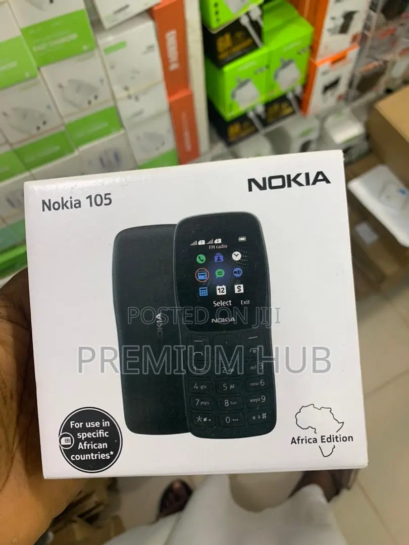 New Nokia 105 Black