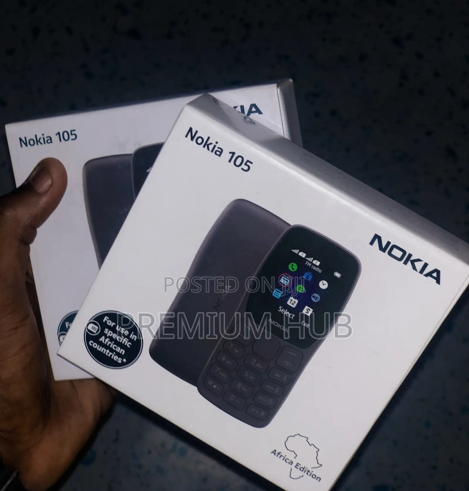 New Nokia 105 Black