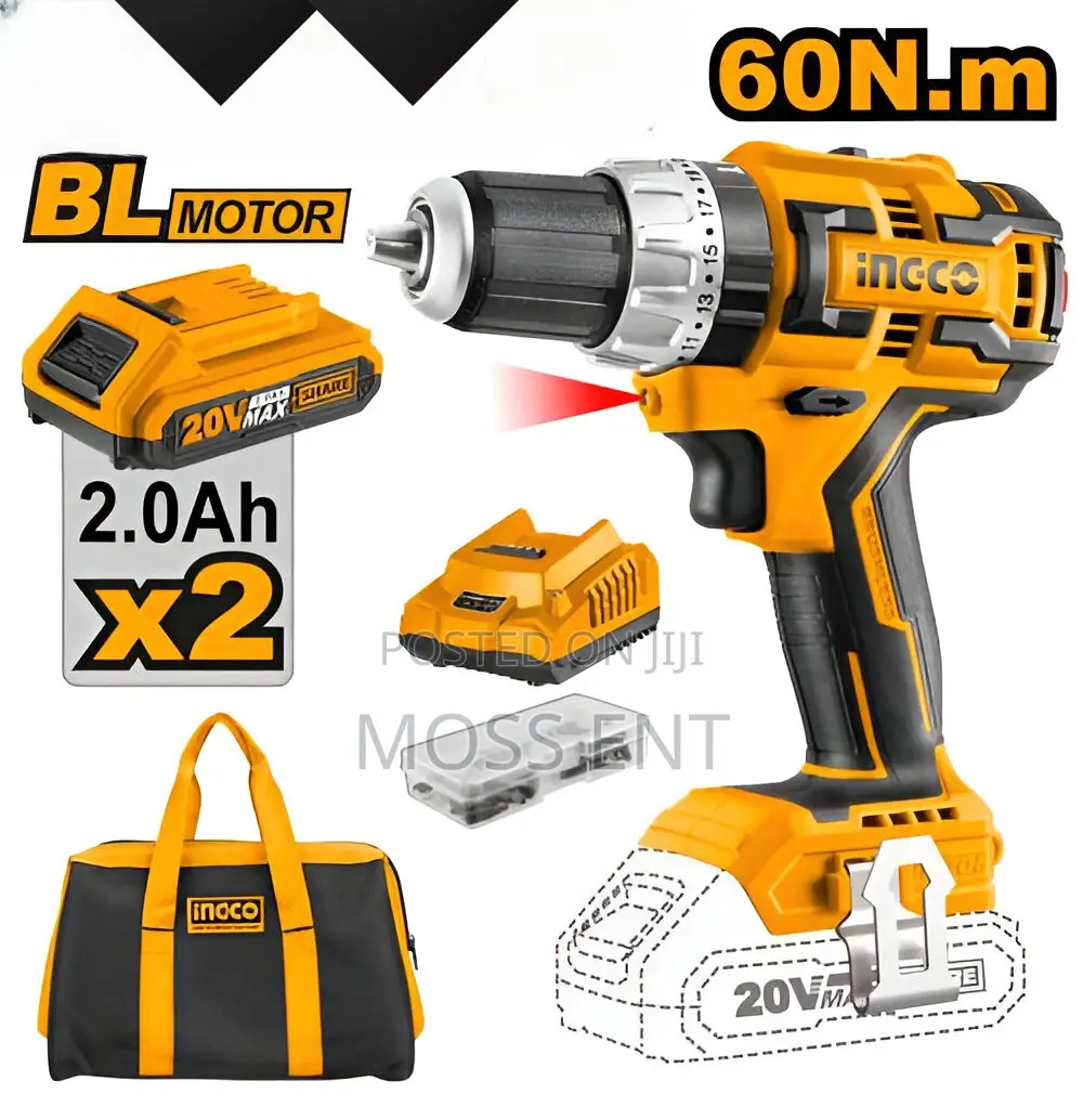 Brushless Impact Drill 20v - Cidli20608