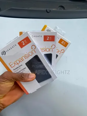 1tb / 2tb Seagate External Hard Drive / 1 and 2 Terabyte