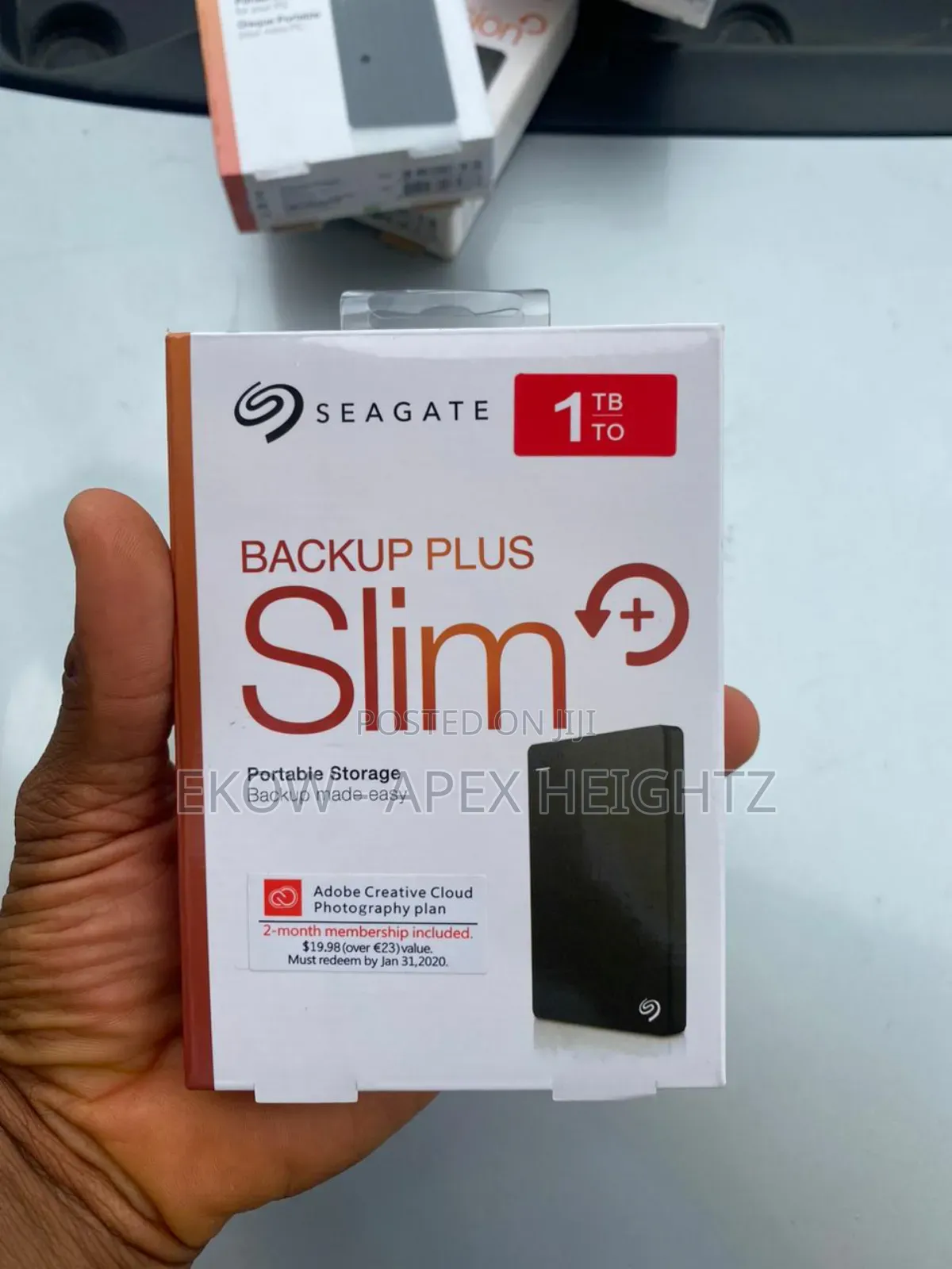 1tb / 2tb Seagate External Hard Drive / 1 and 2 Terabyte