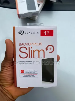 1tb / 2tb Seagate External Hard Drive / 1 and 2 Terabyte